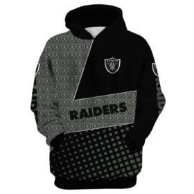 Oakland Raiders  3D Oversize Hoodie