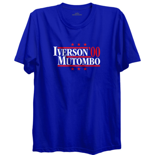 Iverson & Mutombo Tshirt Iverson & Mutombo Tshirt