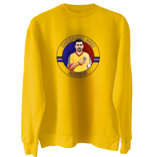 Romania Gheorghe Hagi Sweatshirt Romania Gheorghe Hagi Sweatshirt