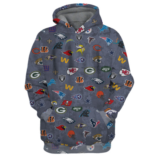 NFL  3D Oversize Hoodie