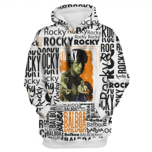 Rocky Balboa 3D Oversize Hoodie