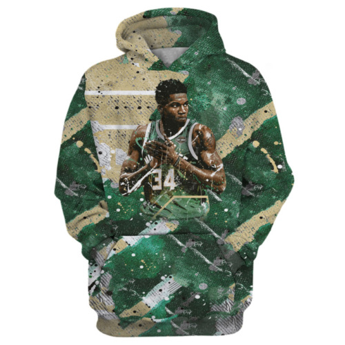 Giannis Antetokounmpo 3D Oversize Hoodie