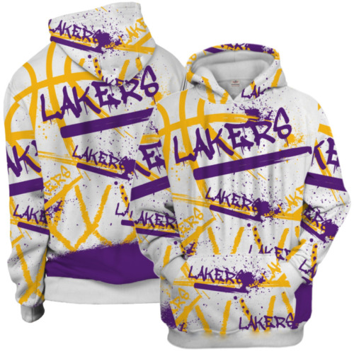 Lakers 3D Oversize Hoodie