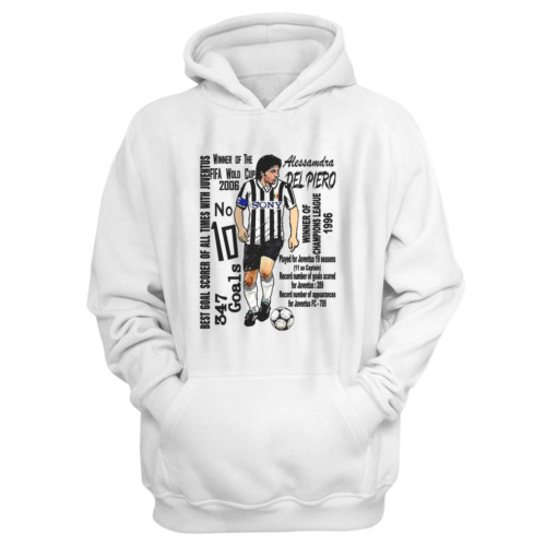 Alessandro Del Piero Hoodie  Alessandro Del Piero Hoodie