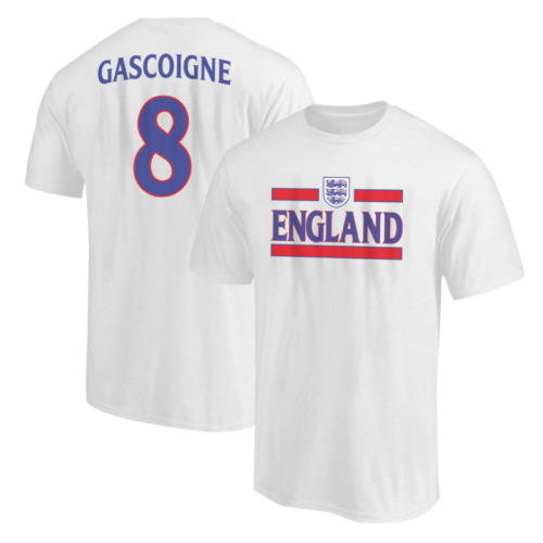 England Paul Gascoigne Tshirt England Paul Gascoigne Tshirt