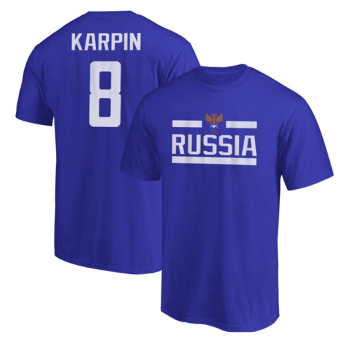 Russia Valeri Karpin Tshirt Russia Valeri Karpin Tshirt