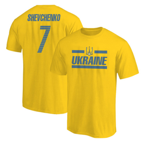 Ukraine Andriy Shevchenko Tshirt Ukraine Andriy Shevchenko Tshirt