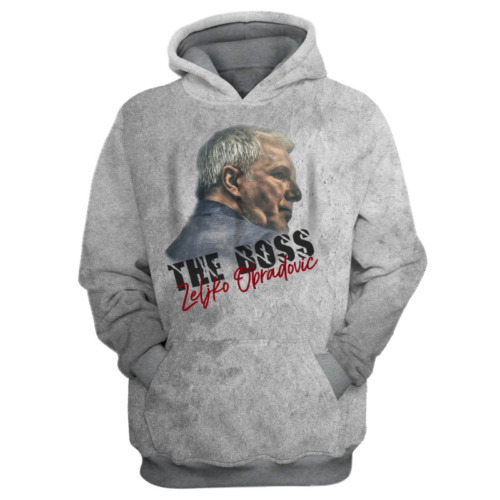 Željko Obradović 3D Oversize Hoodie
