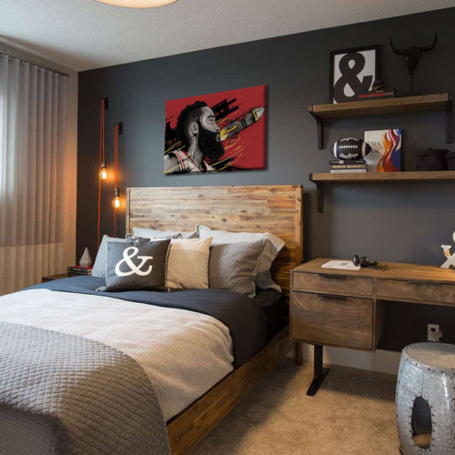 James Harden Canvas Tablo