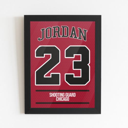 Michael Jordan Tablo Poster