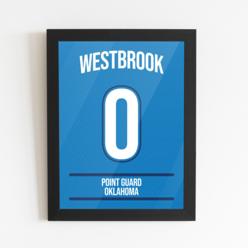  Russel Westbrook Tablo Poster