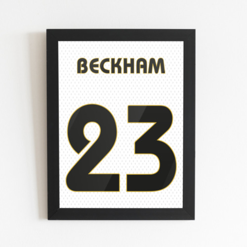 David Beckham Tablo Poster