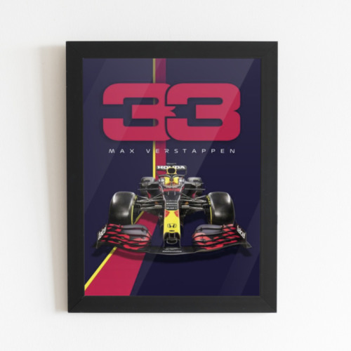 Max Verstappen Tablo Poster