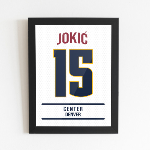 Nikola Jokić Tablo Poster