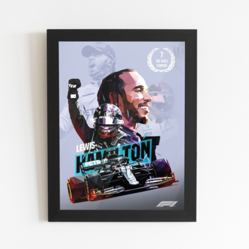 Lewis Hamilton Tablo Poster Lewis Hamilton Tablo Poster