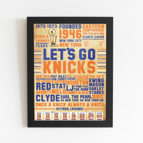 New York  Tablo Poster