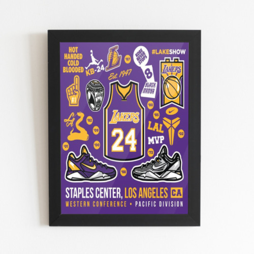 Kobe Bryant  Tablo Poster