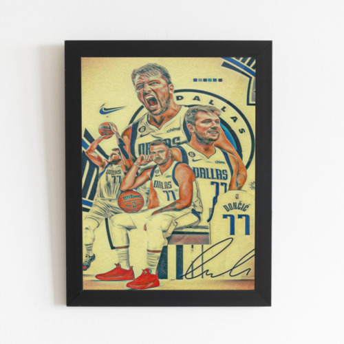 Luka Dončić  Tablo Poster