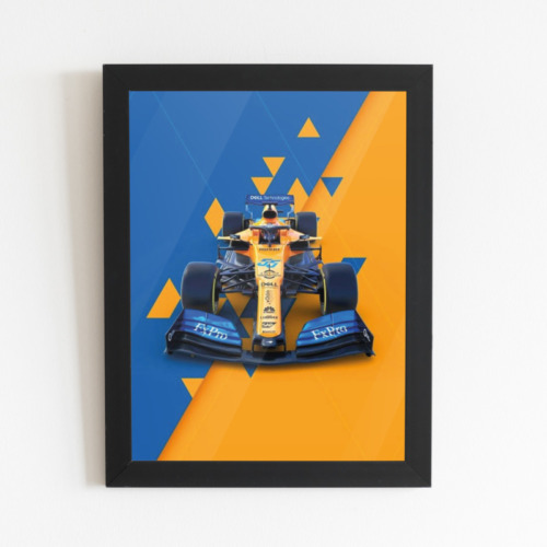 Mclaren Tablo Poster