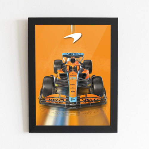 Mclaren Tablo Poster