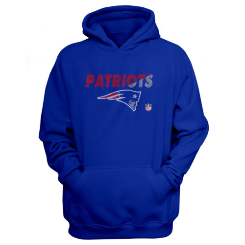 New England Patriots Perforated Hoodie