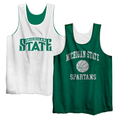 Michigan State Çift Taraflı Mesh Forma