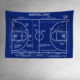 Basketball Court Duvar Örtüsü (150x100 cm)