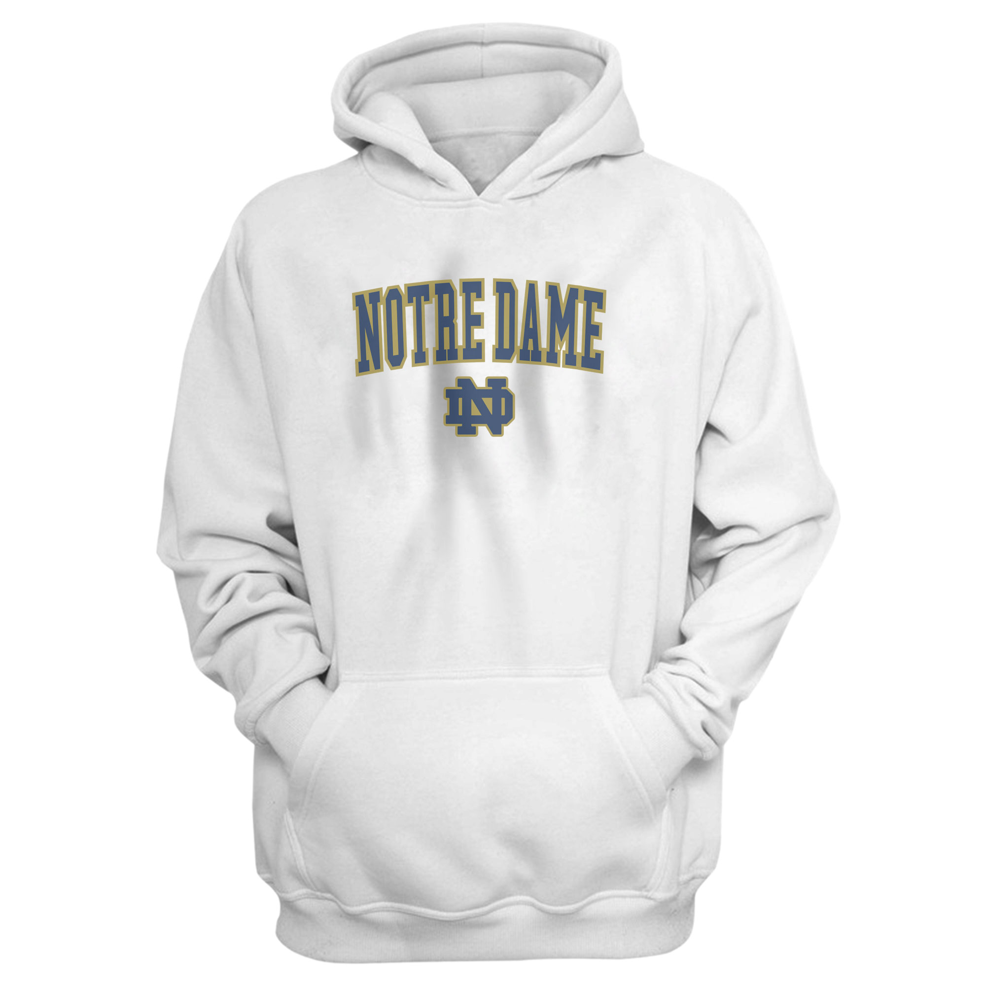 Notredame Hoodie (HD-BLU-234-NCAA-NOTRE-LOGO)