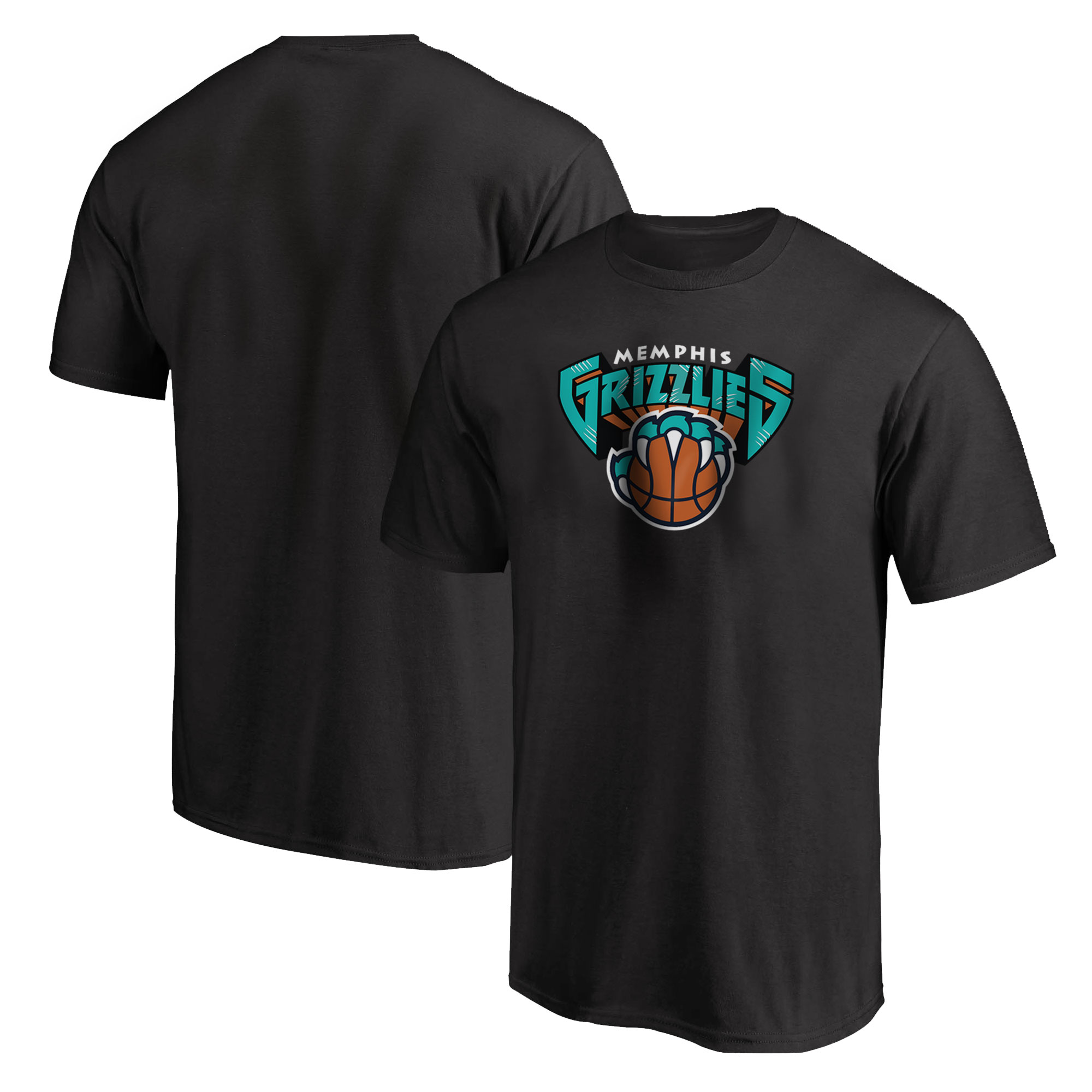 Memphis  Tshirt (out-TSH-BLC-493-NBA-MEMPHIS-GRZ)