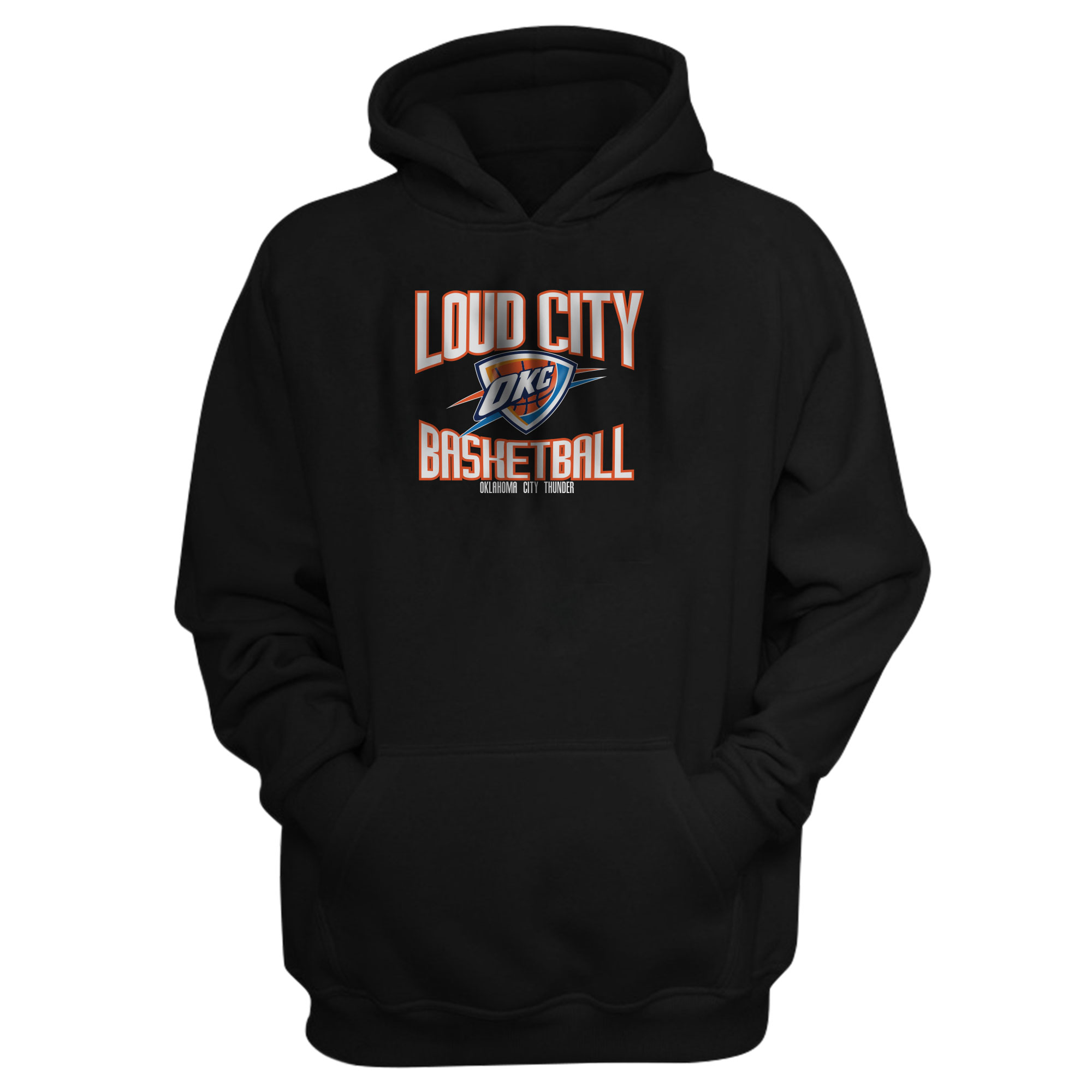 Loud City OKC Hoodie  (HD-BLC-497-NBA-LOUD-CITY-OKC)