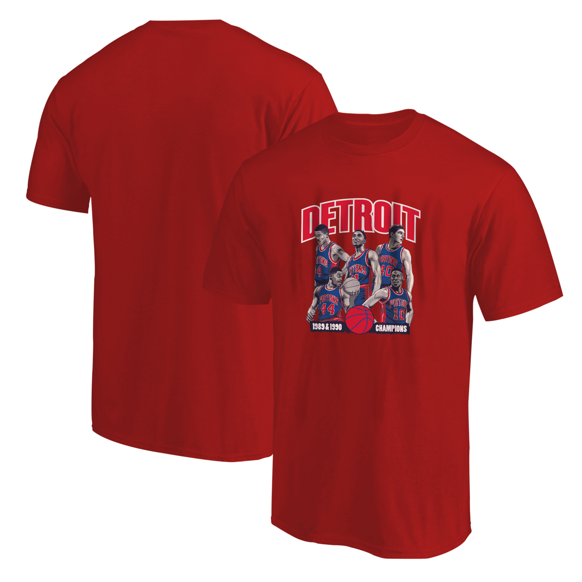 Detroit Tshirt (TSH-RED-6000)