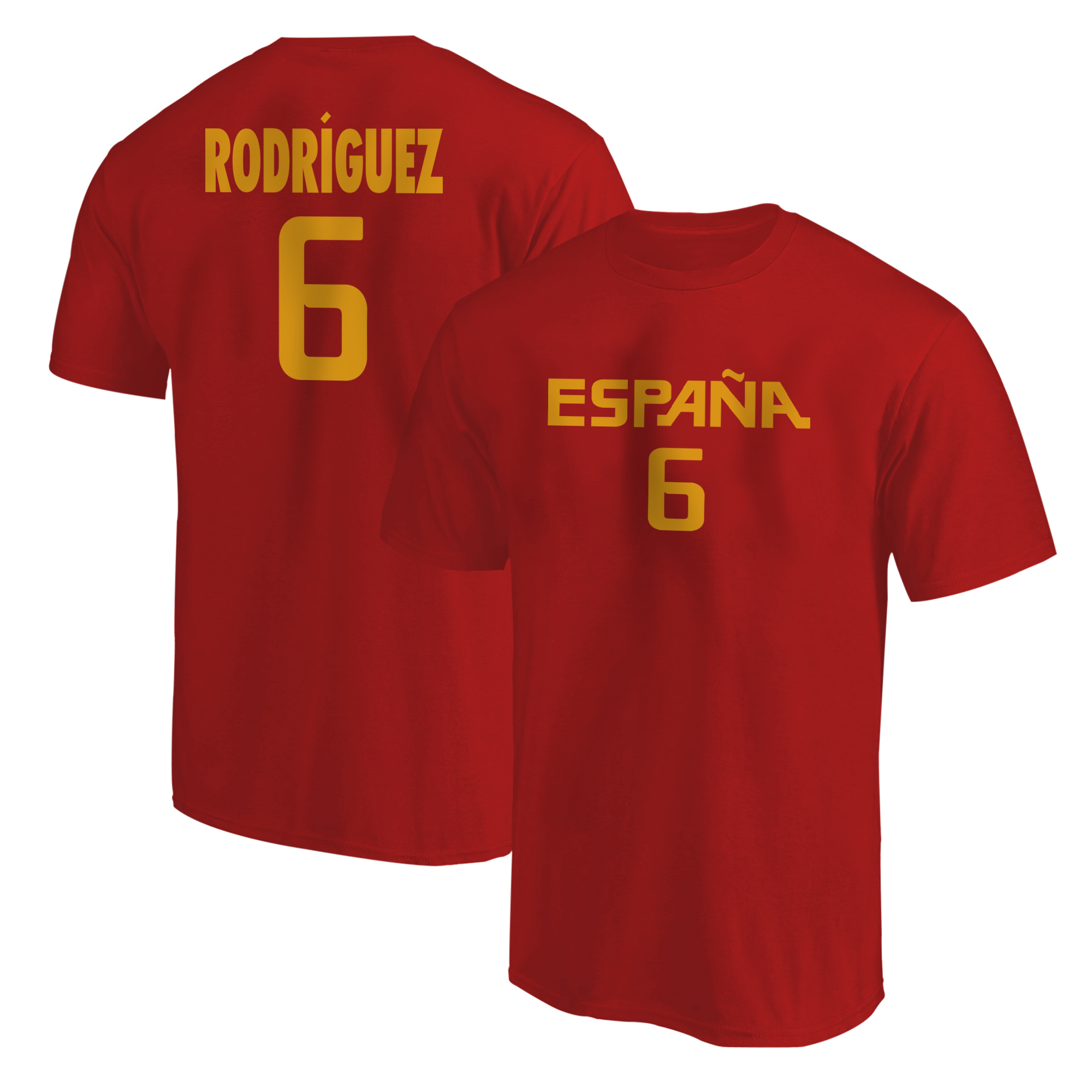 Sergio Rodriguez Tshirt (TSH-RED-707-Rodriguez )