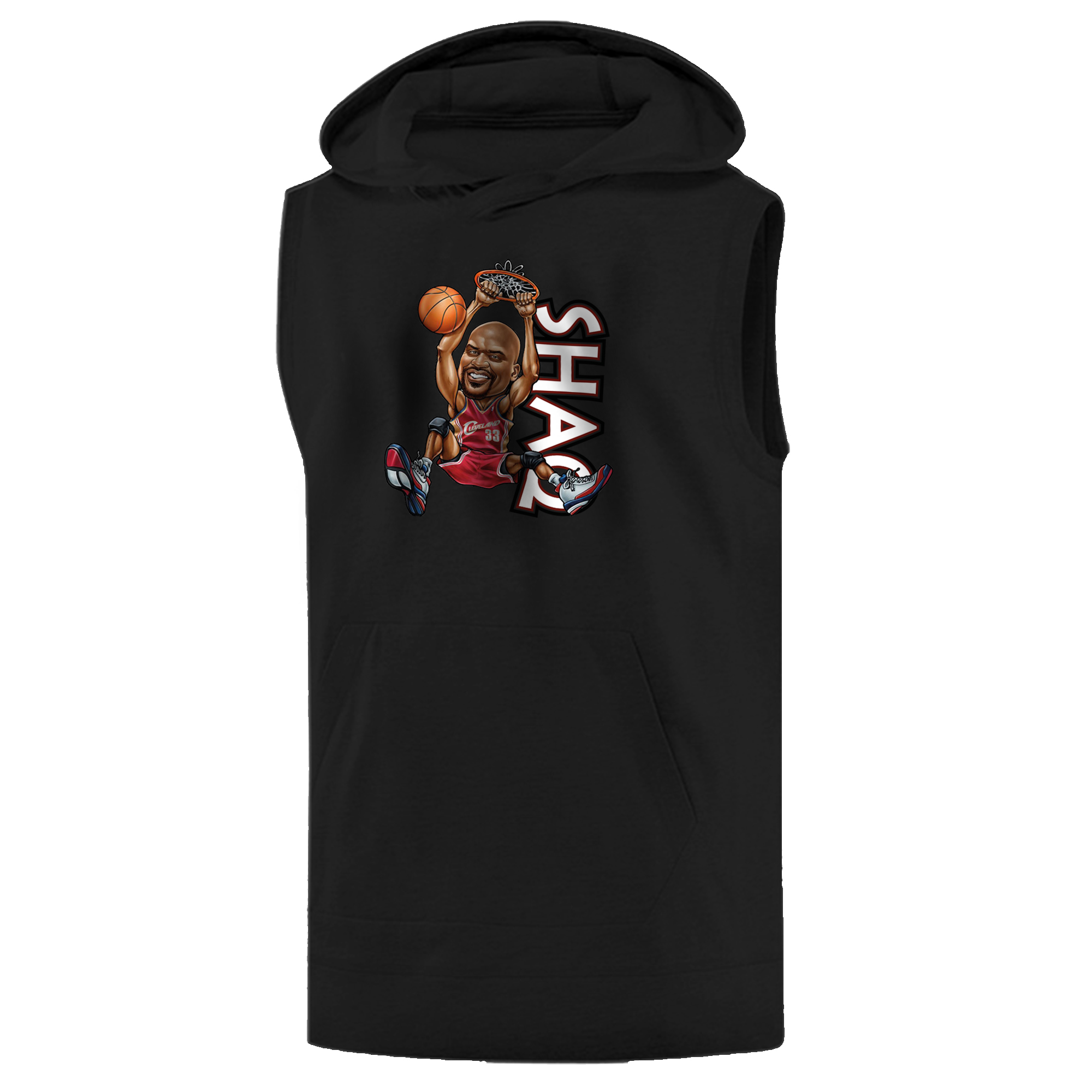 Shaquille O'Neal Sleeveless (KLS-GRY-721-ShaquilleO'Neal)