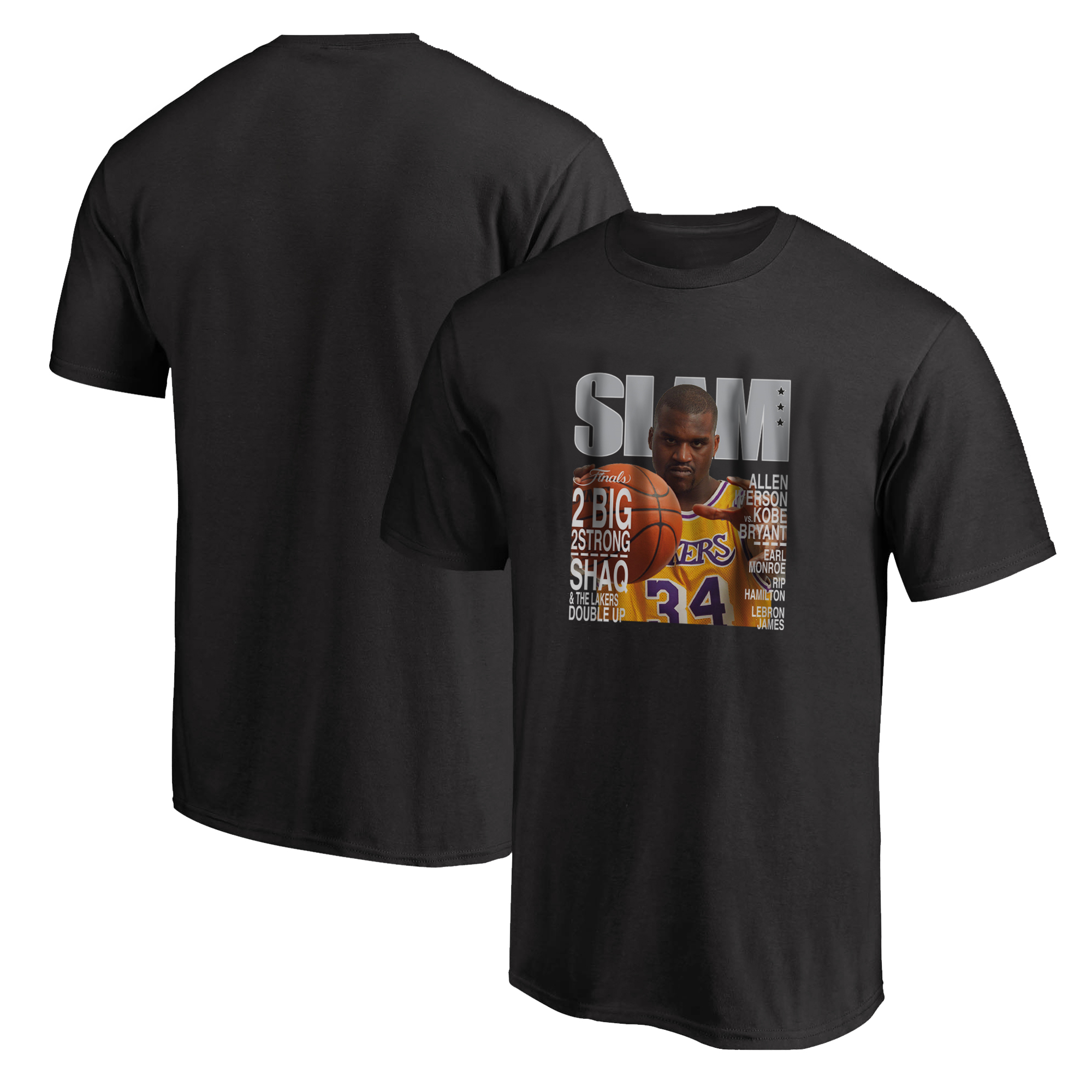 Shaquille O'Neal Slam Tshirt (TSH-BLC-738-SLAM-SHAQ)
