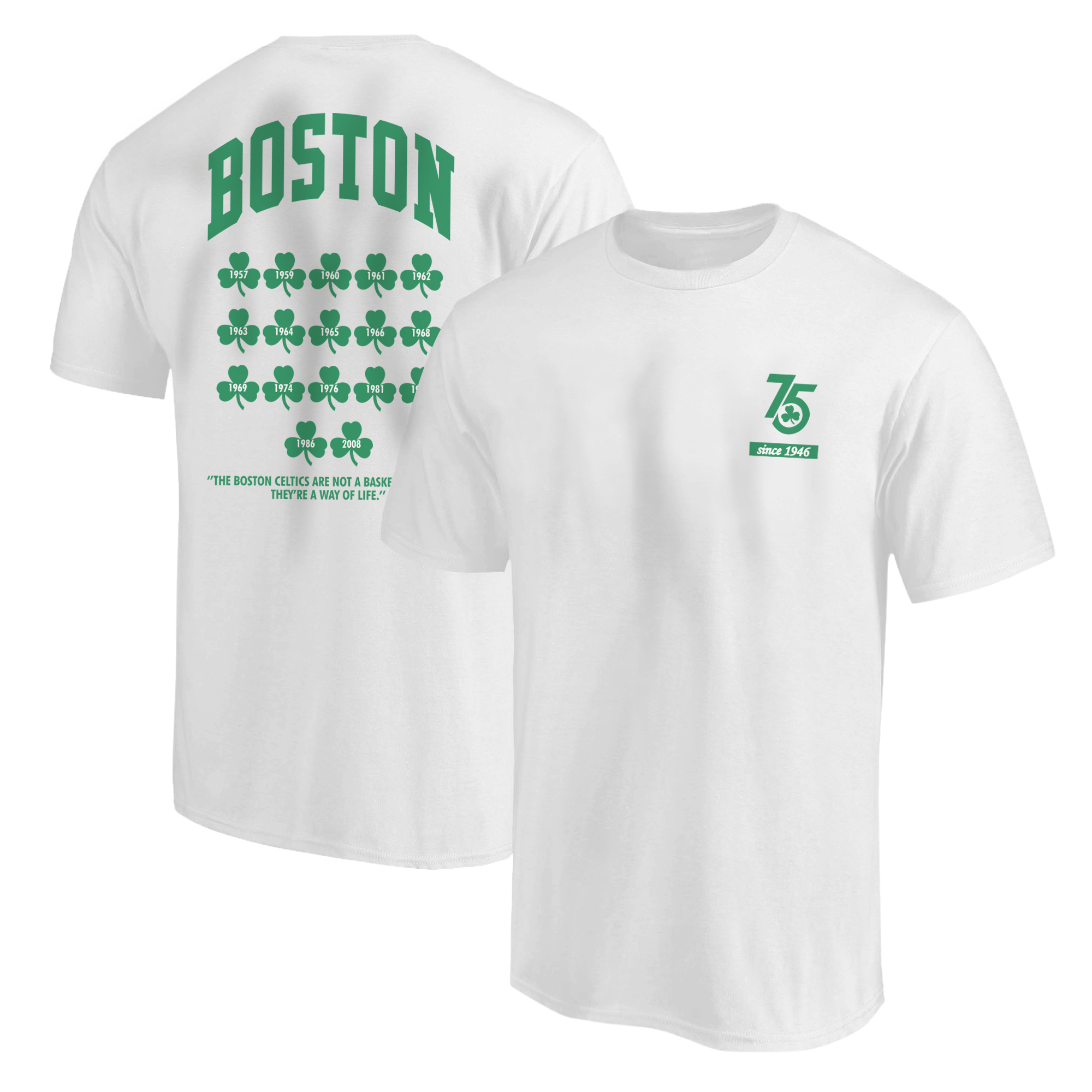 Boston Tshirt  (TSH-WHT-812-Boston)