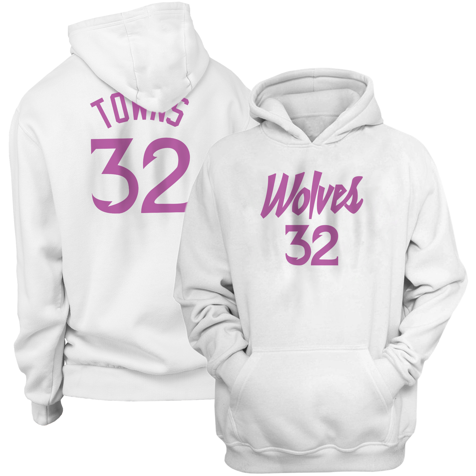 Karl-Anthony Towns Hoodie (HD-WHT-829-Karl-Anthony)