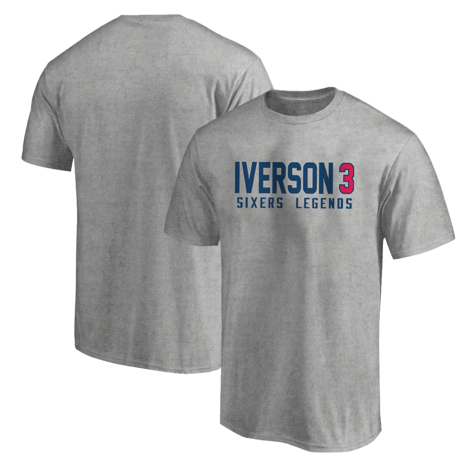 Allen Iverson Tshirt (TSH-GRY-845-IVERSON)