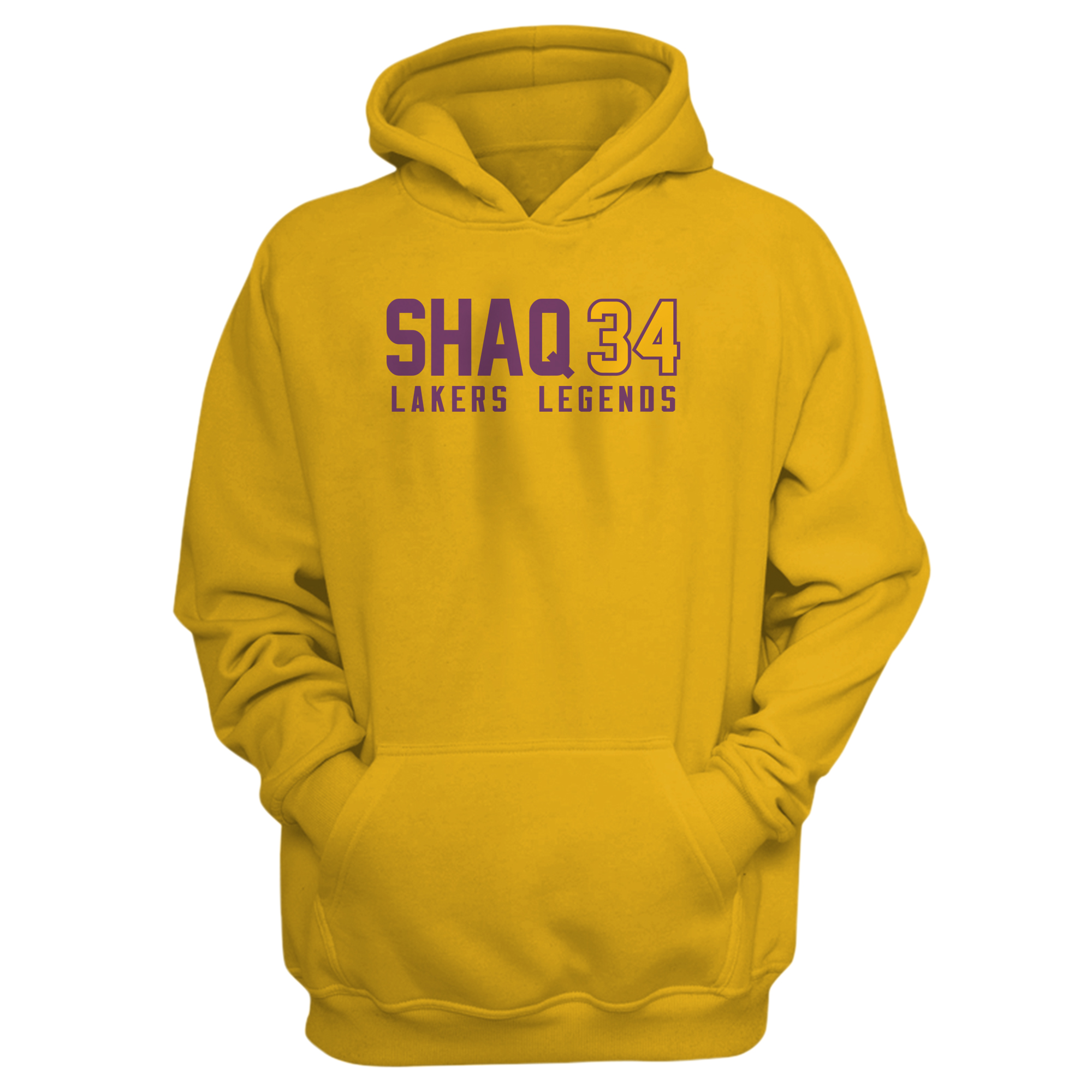 Shaquille O'Neal Hoodie (HD-YLW-848-ShaquilleO'Neal)