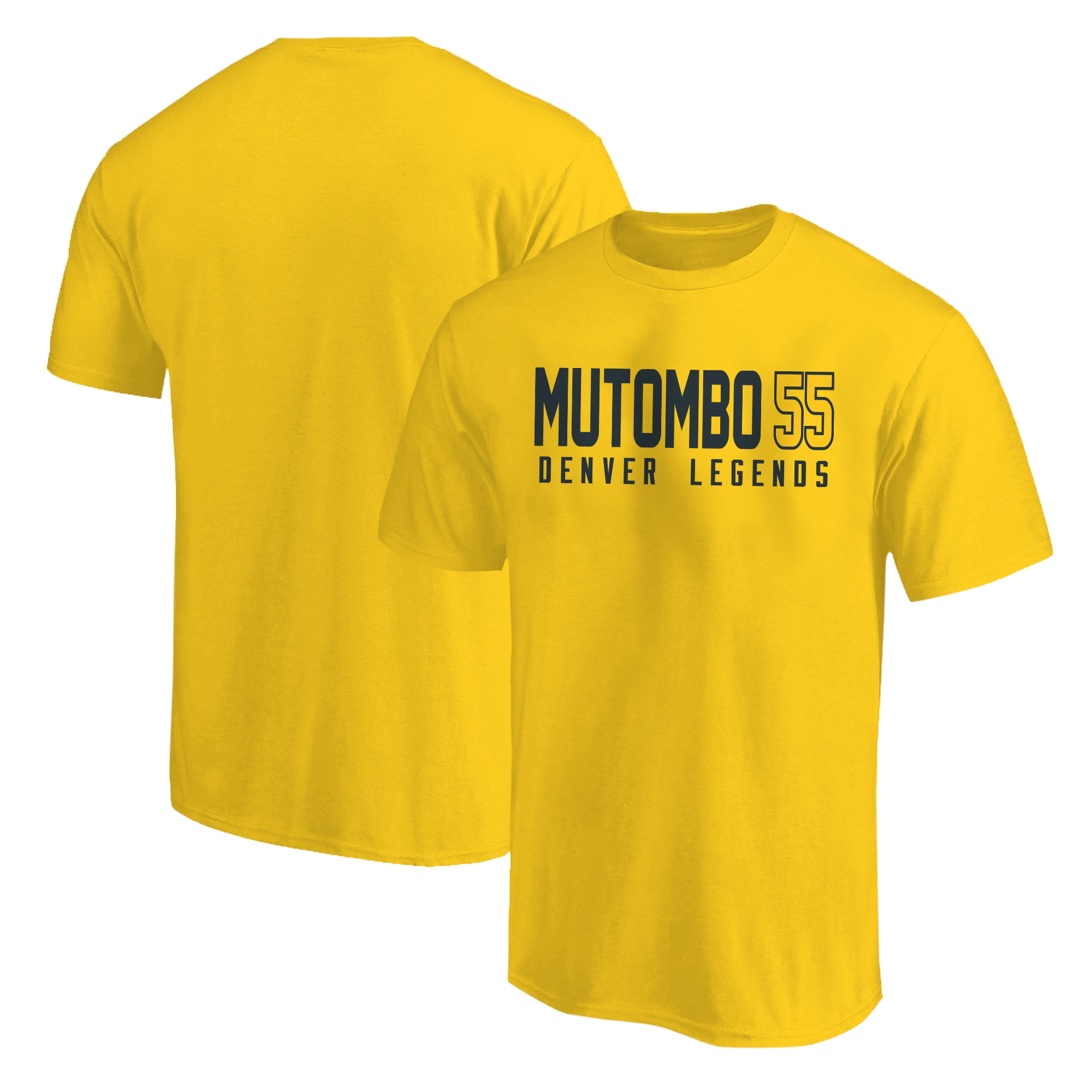 Dikembe Mutombo Tshirt (TSH-YLW-854-Mutombo)