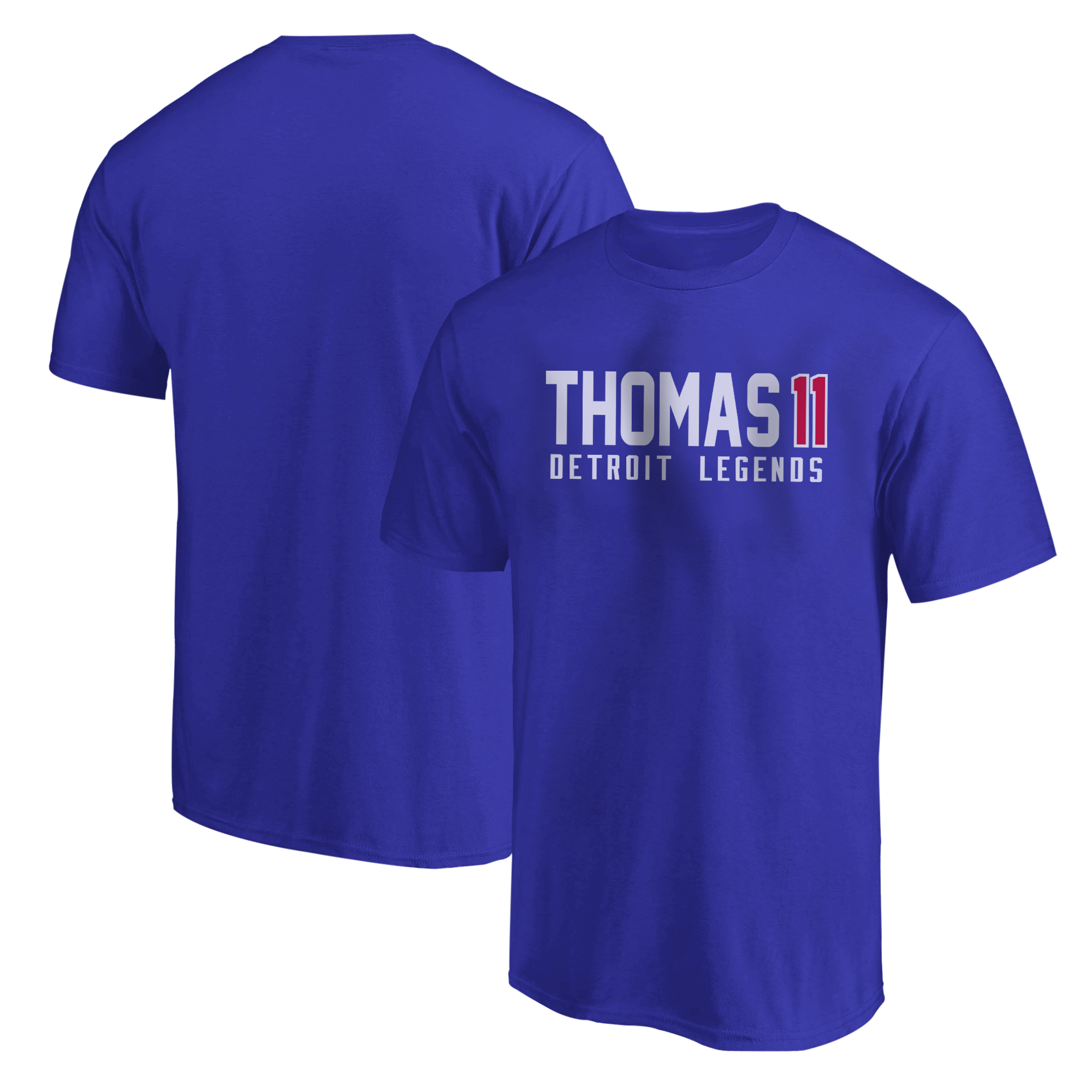 Isiah Thomas Tshirt (TSH-BLU-859-Thomas )