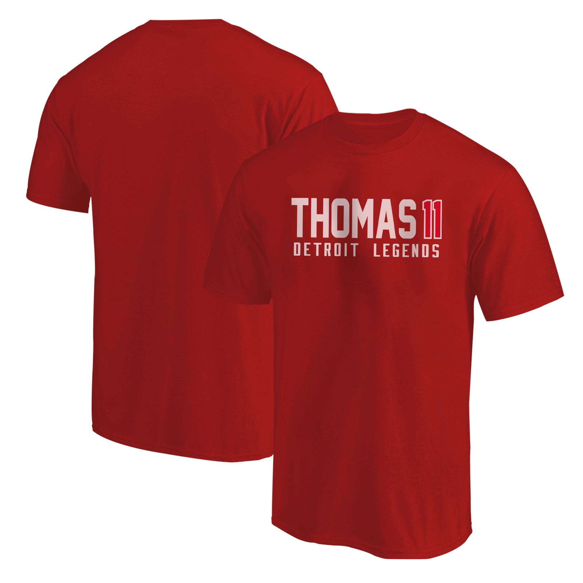 Isiah Thomas Tshirt (TSH-RED-859-Thomas )