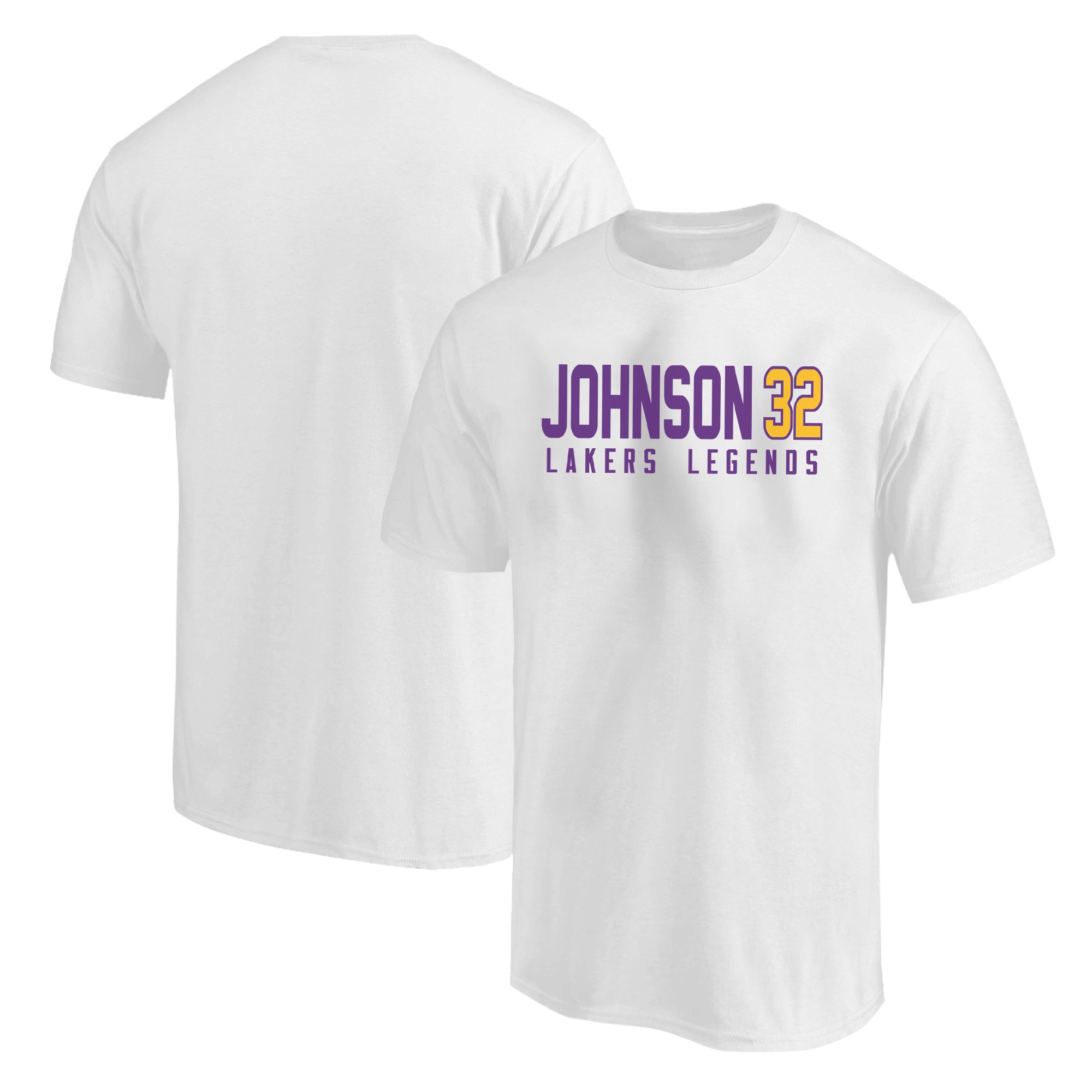Magic Johnson Tshirt (TSH-WHT-865-Johnson )