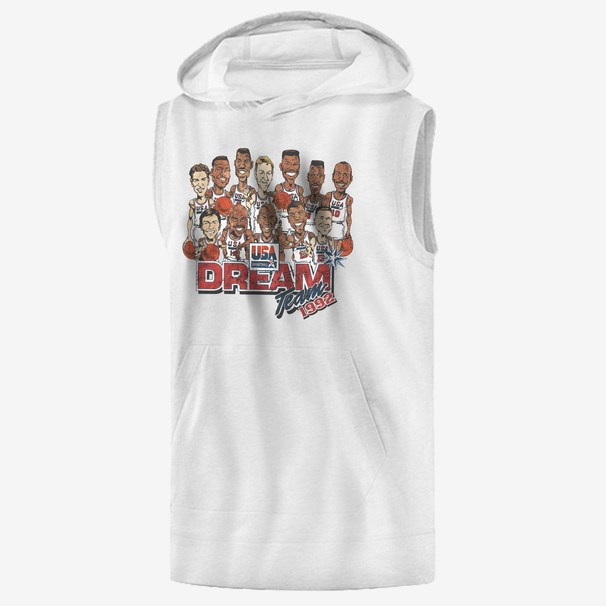 Olympic Team Dream Team Sleeveless (KLS-WHT-995-Dreamteam) Olympic Team Dream Team Sleeveless (KLS-WHT-995-Dreamteam)