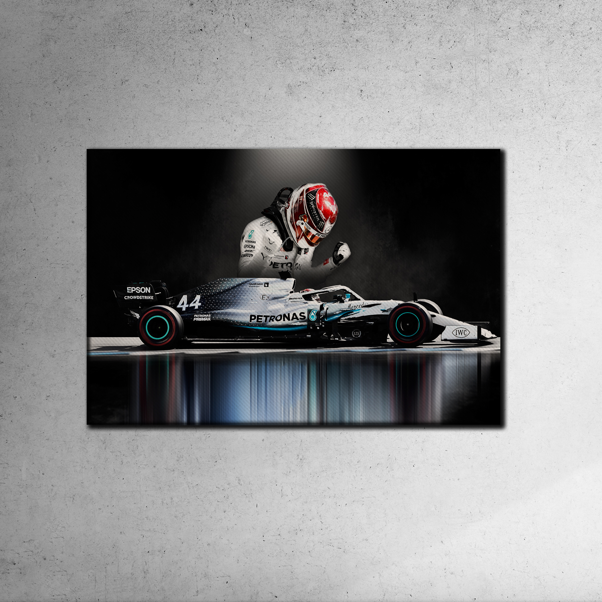 Lewis Hamilton Canvas Tablo (F1-canvas-LewisHamilton02)