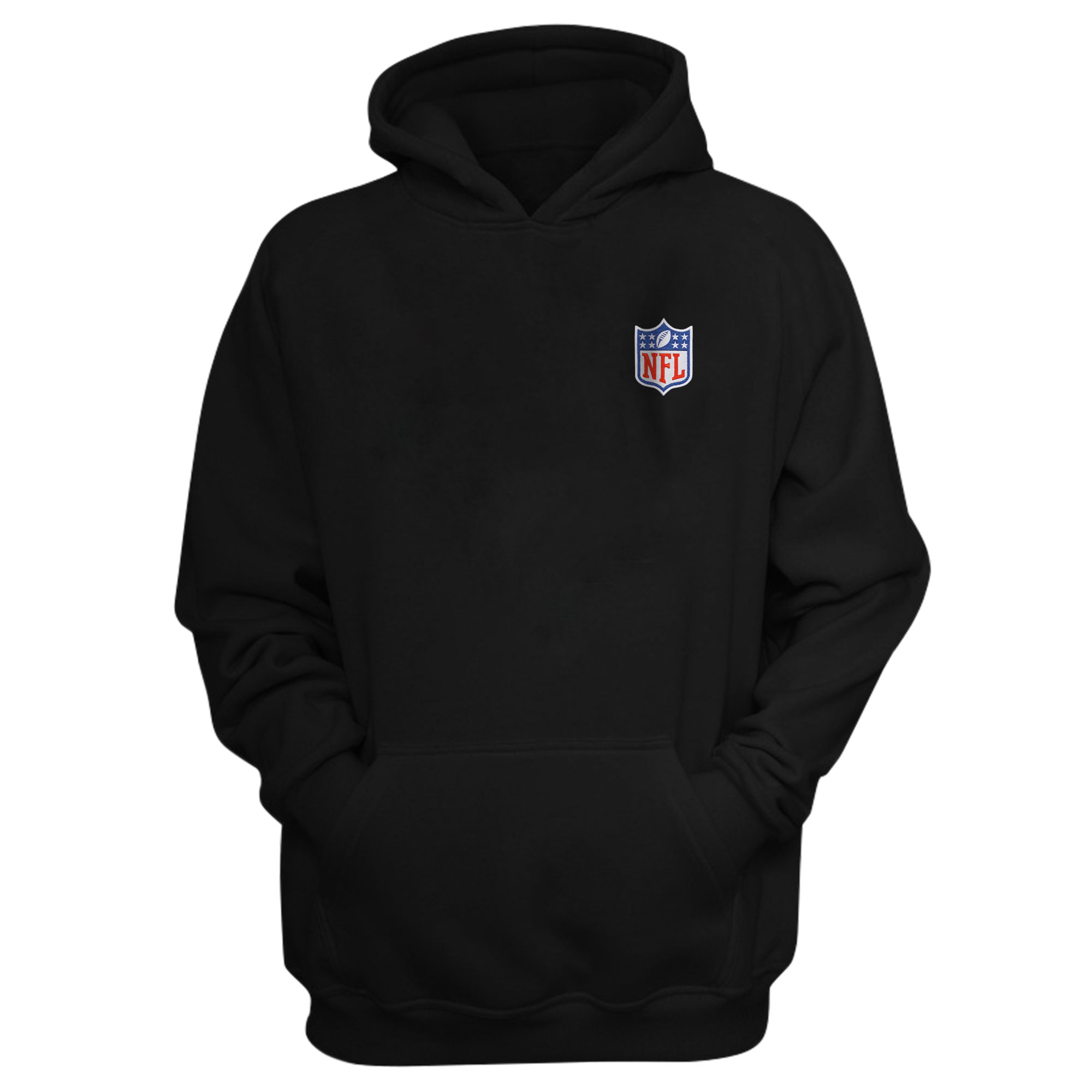 NFL Logo Hoodie (Örme)  (HD-RED-EMBR-NFL-LOGO)