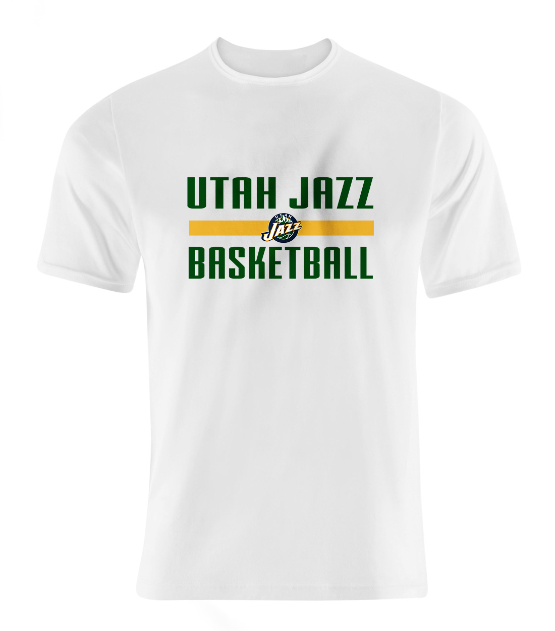 Utah Jazz Basketball Tshirt (TSH-WHT-917)